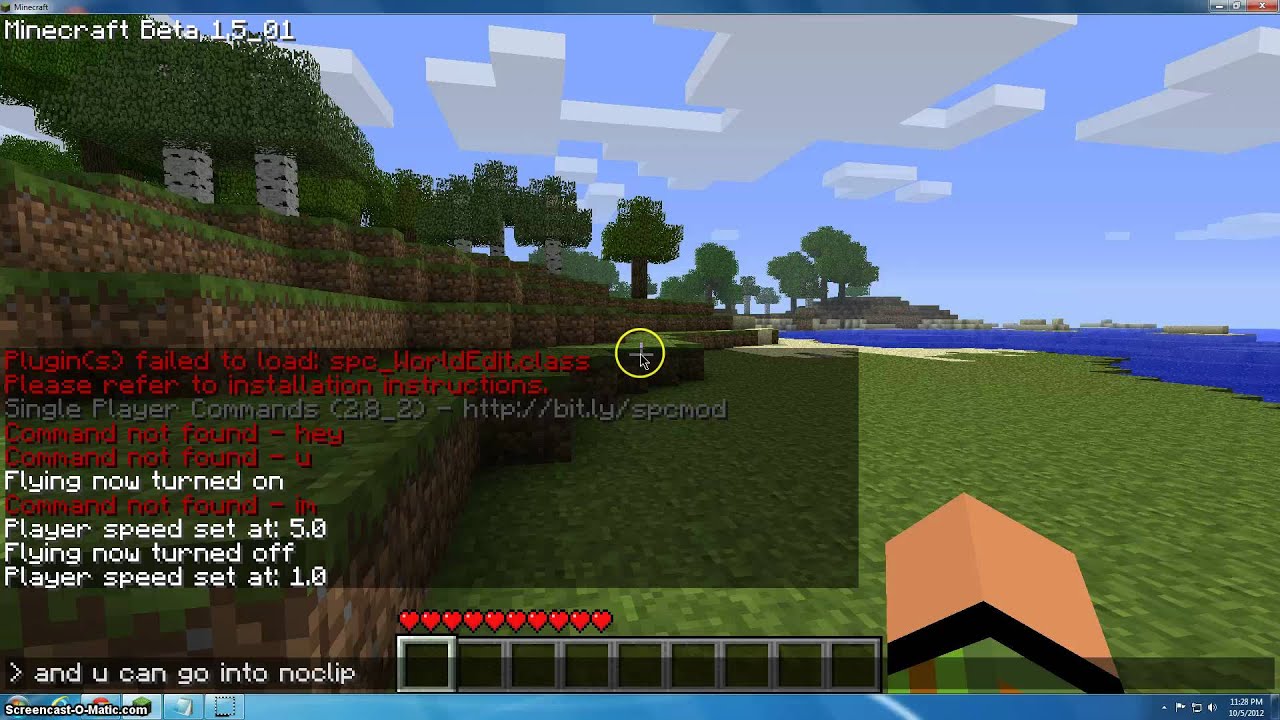 minecraft single player commands download