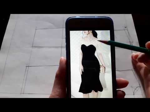 HDTK ĐẦM BODY DÁNG ĐUÔI CÁ