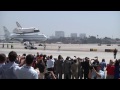 Space Shuttle Endeavour Receives Warm Welcome at Los Angeles International Airport