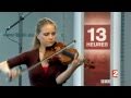 Julia Fischer  performs Ysaÿe, talks about her Grieg Piano DVD and Paganini CD