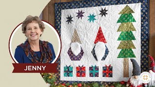 Make a Winter Wall Hanging Quilt With Jenny Doan of Missouri Star (Instructional Video)