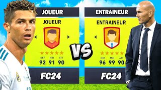 Entraineurs Vs. Footballeurs ... Sur Fc24 ! (Qui Sont Les Meilleurs?)