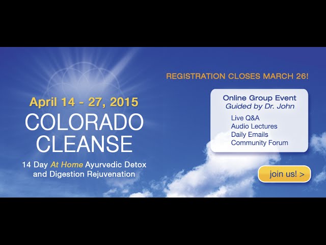 How can you benefit from the Colorado Cleanse - Live Q&A Session