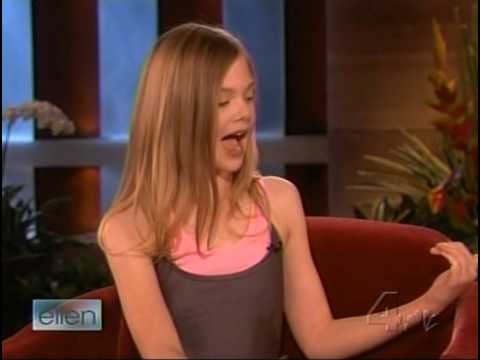 Elle Fanning on Ellen 03/13/09