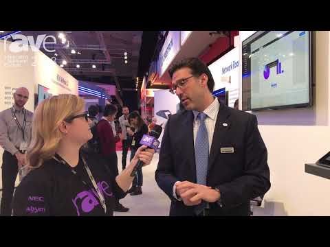 ISE 2018: Jeff Singer from Crestron Gives Sara Abrons a Booth Tour