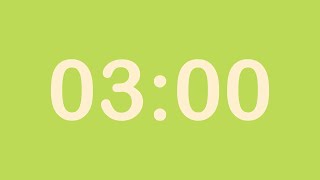 3-Minute Countdown Timer June Bud Oasis
