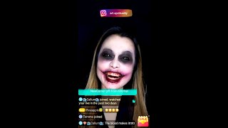 Halloween Creepy Scary Evil Joker Black Crow Makeup By Siew Gratton - Art Spirituality