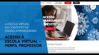 Escola Virtual | Acesso à Escola Virtual: Perfil Professor