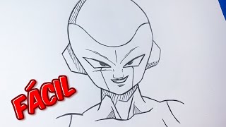 Cómo Dibujar A Freezer De Dragon Ball Paso A Paso A Lápiz Fácil