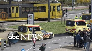 Suspect arrested after 3 killed, 5 injured in shooting on Dutch commuter train