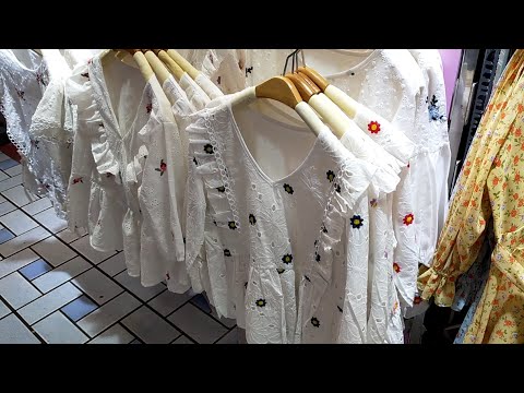 thailandmarket15 เสื้อผ้าประตูน้ำสวยมาก พาเดินชมเสื้อสวยๆประตูน้ำ เสื้อผ้าวัยรุ่น