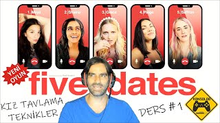 Kiz Tavlama Tekni̇kleri̇ - Five Dates Türkçe Bölüm 1 Ders
