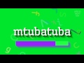 How to say "mtubatuba"! (High Quality Voices)