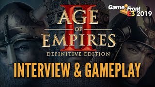 Age of Empires II: Definitive Edition Interview & Gameplay - GameFront @ E3 2019