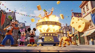 Mickey Mouse And The Great Cheese Caper Funny 3D Cartoon Adventure For Kids