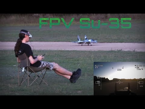 SU-35 Exciting FPV Flights! - HD 50fps