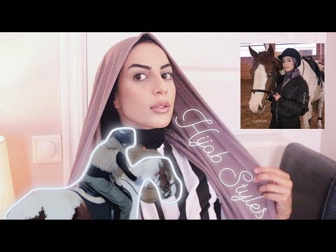 HIJAB TUTORIAL: For Sports/Horse Back Riding - YouTube