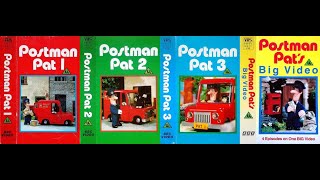 Postman Pat 1, Postman Pat 2, Postman Pat 3, Postman Pat's Big  (1986-88 UK VHS)