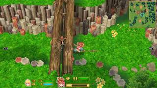 Secret of Mana - 11 Gaia's navel - #1 Primm won't go in