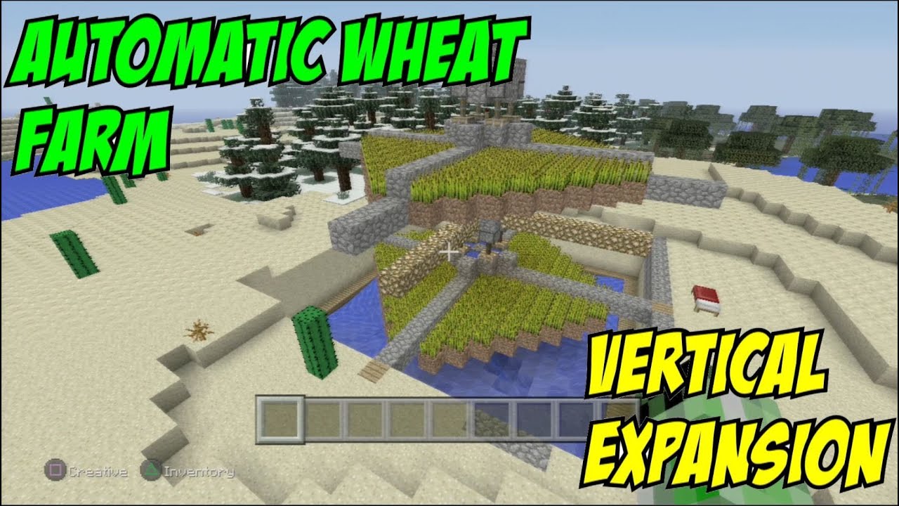 minecraft automatic farm minecraft automatic farm