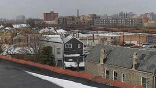 View from my Office. Chicago from a Pilsen Rooftop.