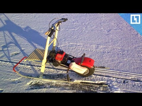 Финские сани с мотором для рыбалки своими руками Финские сани с мотором для рыбалки своими руками