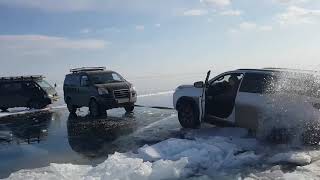 Как Вытащить Авто На Льду?