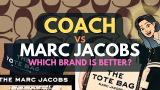 Sacs Coach Vs Marc Jacobs Quelle Marque Est La Meilleure