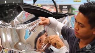 Wrapping A Bumper With Ultimate Premiumplus Chrome Film