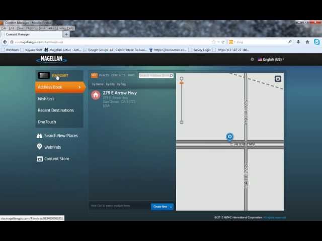 Magellan SmartGPS - Syncing Your Device Using Content Manager 3.0