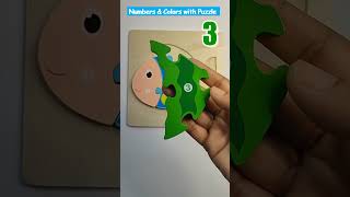 Fish Puzzle - Numbers & Colors Puzzle For Kids