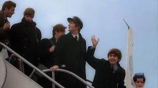 The Beatles Arrive In New York For Their First Us Visit