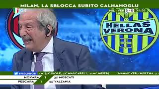 Hakan Çalhanoğlu Golü Attı İtalyan Spiker Stüdyoyu Yıktı !!1