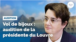 Vol De Bijoux Audition De La Présidente Du Louvre