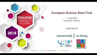 European Science Slam Final 2018: "Household effects in space - bending light to find aliens"