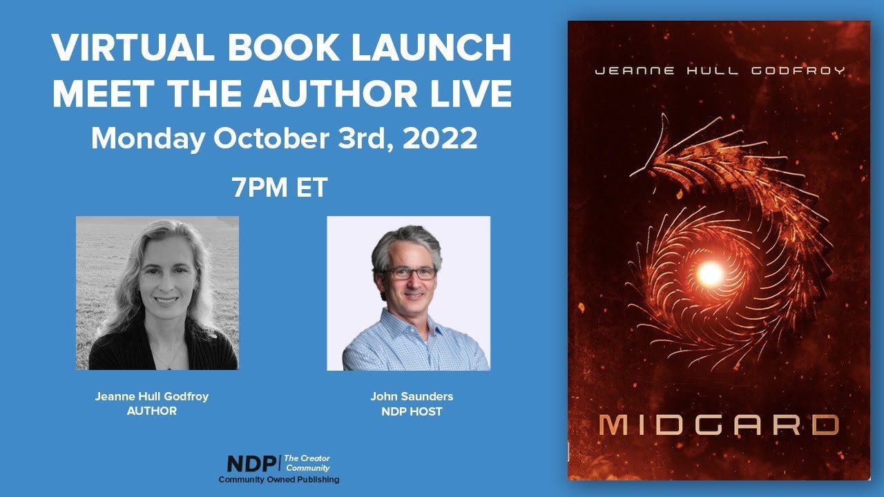 “Midgard”: New Degree Press LIVE Book Launch with Author Jeanne Hull Godfroy