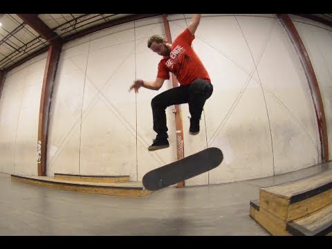 Smoothest Nollie Varial Heelflip Down Gap Ever.