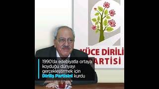 Türk Şiir Ve Edebiyat Dünyasının Usta Kalemlerinden Sezai Karakoç, 88 Yaşında Hayatını Kaybetti.