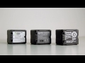 Camcorder battery shootout: Panasonic OEM, Wasabi, Opteka
