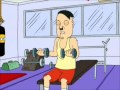 Family Guy Hitler at the Gym