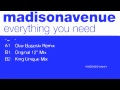 Madison Avenue - Everything You Need (King Unique Mix) 2001