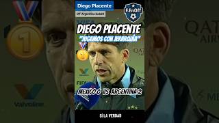 Diego Platence Jugamos Con Jerarquía Tras Mexico 0 Vs Argentina 2 Mundial Sub20 2025