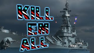 8 KILLS Massachusetts || World of Warships