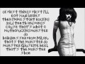 Nicki Minaj - Monster Verse Lyrics Video
