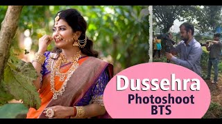 Behind The Scenes Of Dussehra Photoshoot Dussehra Celebration Dhanashri Kadgoankar