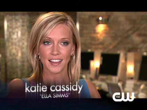 Katie Cassidy on technology and Ella Simms