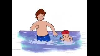 Caillou | Caillou at the beach | Full Episodes | Funny Animated Cartoons for Kids | Kids TV Shows
