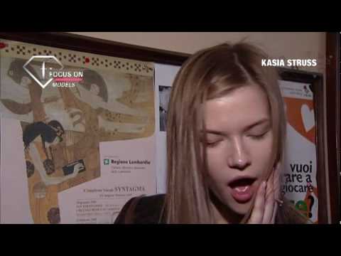 FashionTV FTVcom KASIA STRUSS MODEL TALKS FW 09 10