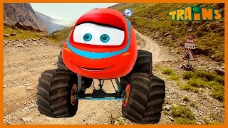 Train and the Monster Machines Full Episodes Mystery Bandit ● Kids Cartoon 2016