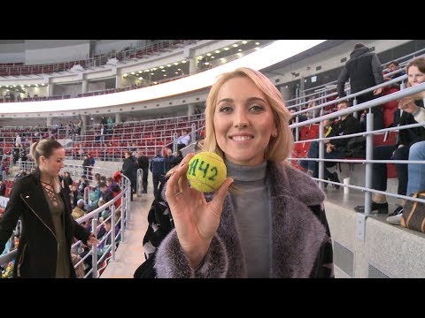Елена Веснина - об атмосфере на матче ХК "Сочи" - СКА